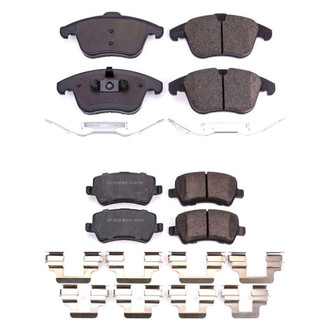 PowerStop® - Z17 Evolution Plus™ Ceramic Front and Rear Disc Brake Pad Set