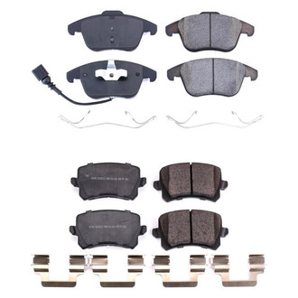 PowerStop® - Z17 Evolution Plus™ Ceramic Front and Rear Disc Brake Pad Set