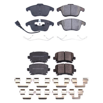 PowerStop® - Z17 Evolution Plus™ Ceramic Front and Rear Disc Brake Pad Set