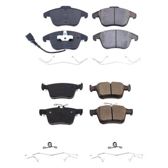 PowerStop® - Z17 Evolution Plus™ Ceramic Front and Rear Disc Brake Pad Set