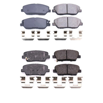 PowerStop® - Z17 Evolution Plus™ Ceramic Front and Rear Disc Brake Pad Set