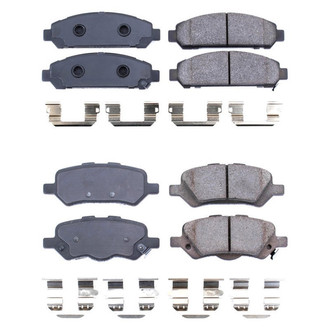 PowerStop® - Z17 Evolution Plus™ Ceramic Front and Rear Disc Brake Pad Set