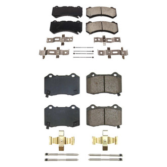 PowerStop® - Z17 Evolution Plus™ Ceramic Front and Rear Disc Brake Pad Set