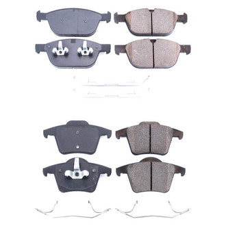 PowerStop® - Z17 Evolution Plus™ Ceramic Front and Rear Disc Brake Pad Set