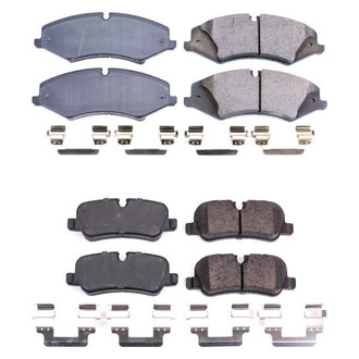 PowerStop® - Z17 Evolution Plus™ Ceramic Front and Rear Disc Brake Pad Set