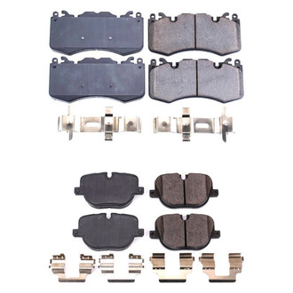 PowerStop® - Z17 Evolution Plus™ Ceramic Front and Rear Disc Brake Pad Set