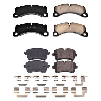PowerStop® - Z17 Evolution Plus™ Ceramic Front and Rear Disc Brake Pad Set