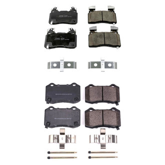 PowerStop® - Z17 Evolution Plus™ Ceramic Front and Rear Disc Brake Pad Set