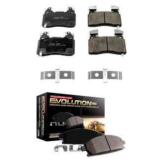 PowerStop® - Z17 Evolution Plus™ Ceramic Front and Rear Disc Brake Pad Set