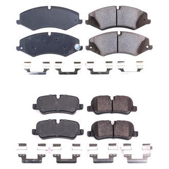 PowerStop® - Z17 Evolution Plus™ Ceramic Front and Rear Disc Brake Pad Set