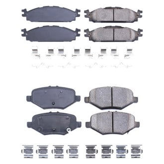 PowerStop® - Z17 Evolution Plus™ Ceramic Front and Rear Disc Brake Pad Set