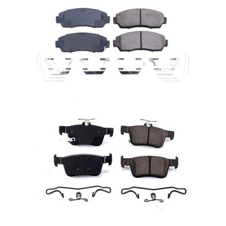 PowerStop® - Z17 Evolution Plus™ Ceramic Front and Rear Disc Brake Pad Set