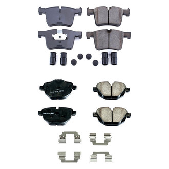 PowerStop® - Z17 Evolution Plus™ Ceramic Front and Rear Disc Brake Pad Set