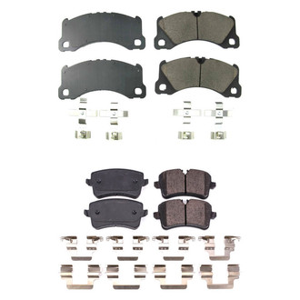 PowerStop® - Z17 Evolution Plus™ Ceramic Front and Rear Disc Brake Pad Set