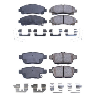 PowerStop® - Z17 Evolution Plus™ Ceramic Front and Rear Disc Brake Pad Set