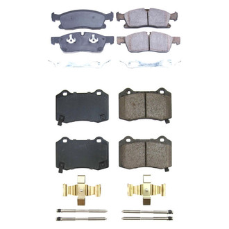 PowerStop® - Z17 Evolution Plus™ Ceramic Front and Rear Disc Brake Pad Set