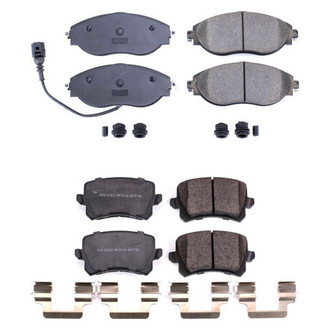 PowerStop® - Z17 Evolution Plus™ Ceramic Front and Rear Disc Brake Pad Set