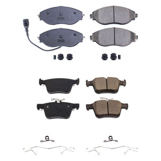 PowerStop® - Z17 Evolution Plus™ Ceramic Front and Rear Disc Brake Pad Set