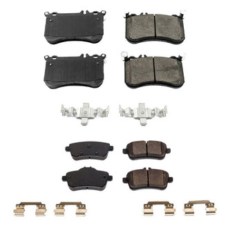 PowerStop® - Z17 Evolution Plus™ Ceramic Front and Rear Disc Brake Pad Set