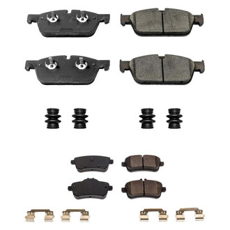 PowerStop® - Z17 Evolution Plus™ Ceramic Front and Rear Disc Brake Pad Set