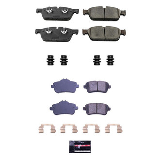 PowerStop® - Z17 Evolution Plus™ Ceramic Front and Rear Disc Brake Pad Set