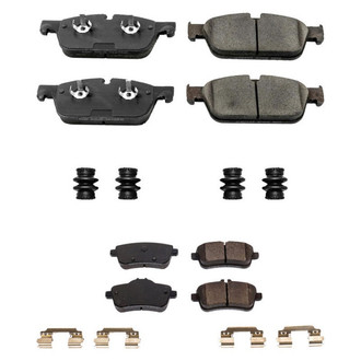 PowerStop® - Z17 Evolution Plus™ Ceramic Front and Rear Disc Brake Pad Set