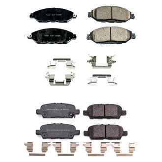 PowerStop® - Z17 Evolution Plus™ Ceramic Front and Rear Disc Brake Pad Set