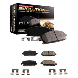 PowerStop® - Z17 Evolution Plus™ Ceramic Front and Rear Disc Brake Pad Set