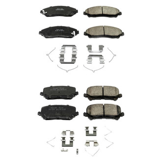 PowerStop® - Z17 Evolution Plus™ Ceramic Front and Rear Disc Brake Pad Set