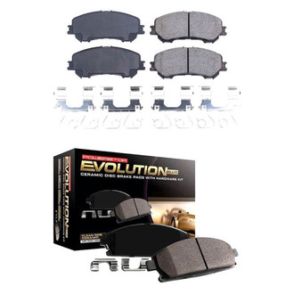 PowerStop® - Z17 Evolution Plus™ Ceramic Front and Rear Disc Brake Pad Set