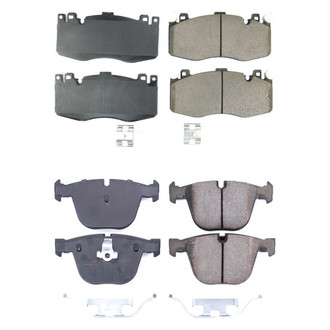 PowerStop® - Z17 Evolution Plus™ Ceramic Front and Rear Disc Brake Pad Set