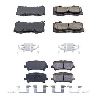 PowerStop® - Z17 Evolution Plus™ Ceramic Front and Rear Disc Brake Pad Set
