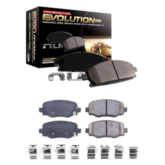 PowerStop® - Z17 Evolution Plus™ Ceramic Front and Rear Disc Brake Pad Set