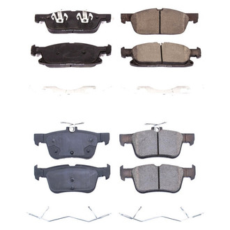 PowerStop® - Z17 Evolution Plus™ Ceramic Front and Rear Disc Brake Pad Set