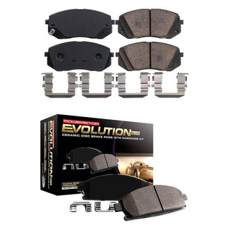 PowerStop® - Z17 Evolution Plus™ Ceramic Front and Rear Disc Brake Pad Set