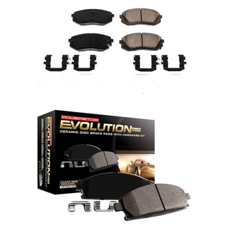 PowerStop® - Z17 Evolution Plus™ Ceramic Front and Rear Disc Brake Pad Set