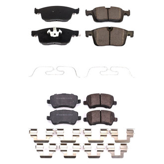 PowerStop® - Z17 Evolution Plus™ Ceramic Front and Rear Disc Brake Pad Set