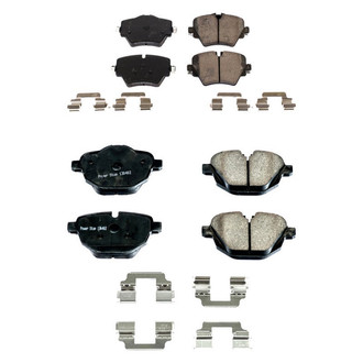 PowerStop® - Z17 Evolution Plus™ Ceramic Front and Rear Disc Brake Pad Set