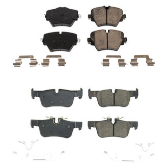 PowerStop® - Z17 Evolution Plus™ Ceramic Front and Rear Disc Brake Pad Set