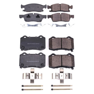 PowerStop® - Z17 Evolution Plus™ Ceramic Front and Rear Disc Brake Pad Set