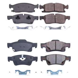 PowerStop® - Z17 Evolution Plus™ Ceramic Front and Rear Disc Brake Pad Set