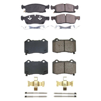 PowerStop® - Z17 Evolution Plus™ Ceramic Front and Rear Disc Brake Pad Set