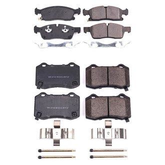 PowerStop® - Z17 Evolution Plus™ Ceramic Front and Rear Disc Brake Pad Set