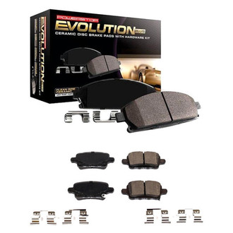 PowerStop® - Z17 Evolution Plus™ Ceramic Front and Rear Disc Brake Pad Set