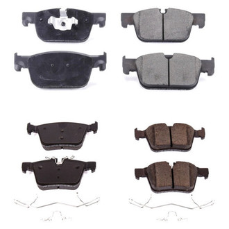PowerStop® - Z17 Evolution Plus™ Ceramic Front and Rear Disc Brake Pad Set