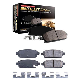 PowerStop® - Z17 Evolution Plus™ Ceramic Front and Rear Disc Brake Pad Set