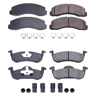 PowerStop® - Z17 Evolution Plus™ Ceramic Front and Rear Disc Brake Pad Set
