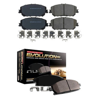 PowerStop® - Z17 Evolution Plus™ Ceramic Front and Rear Disc Brake Pad Set