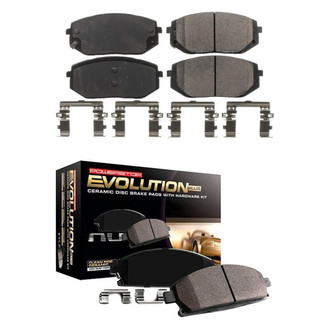 PowerStop® - Z17 Evolution Plus™ Ceramic Front and Rear Disc Brake Pad Set