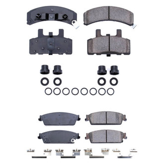 PowerStop® - Z17 Evolution Plus™ Ceramic Front and Rear Disc Brake Pad Set